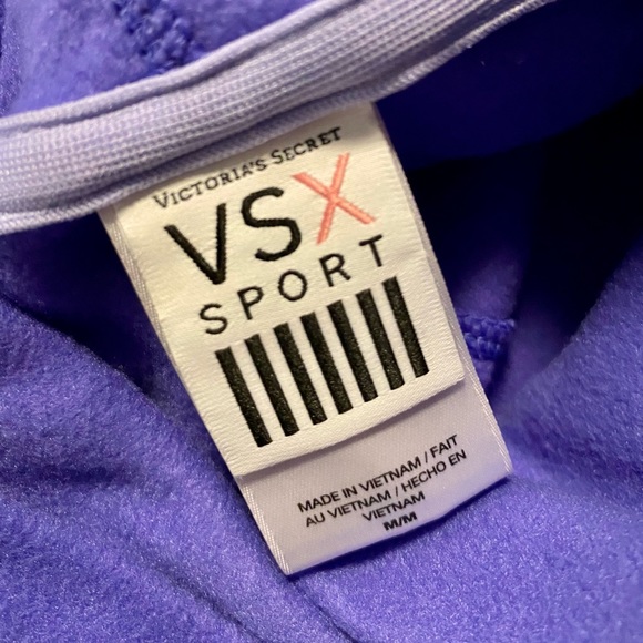 Victoria’s Secret Sport Fleece Sweatshirt Medium - Picture 4 of 7